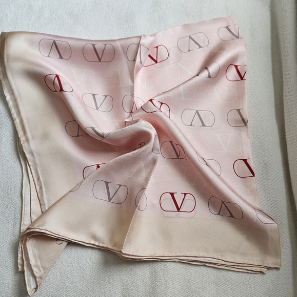 Valentino Garavani Silk Scarf - Picture 1 of 4